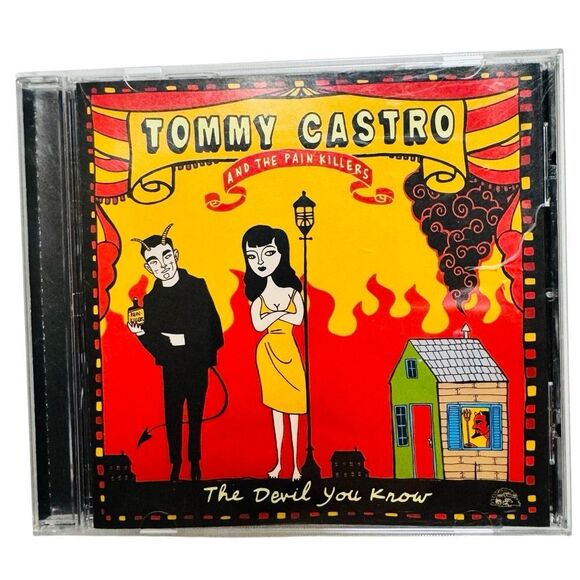 Tommy Castro And The Pain Killers - The Devil You Know (2014, CD, ALCD) - Picture 1 of 4